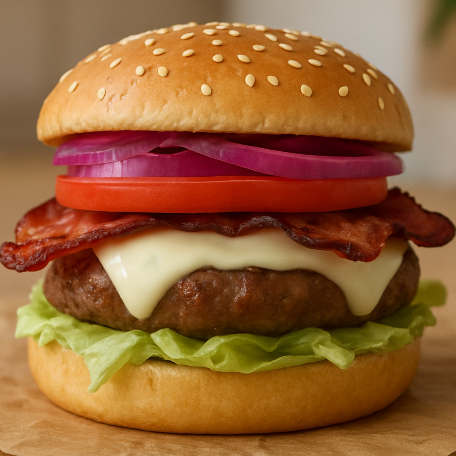 Burger Bacon, Queijo e Bacon - SB1